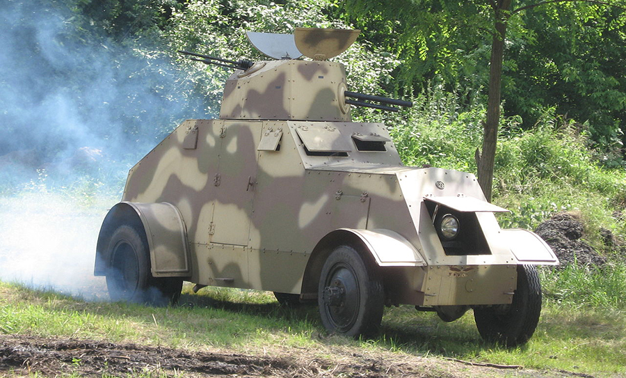 Flames of War: Polish wz.29 Ursus armoured cars