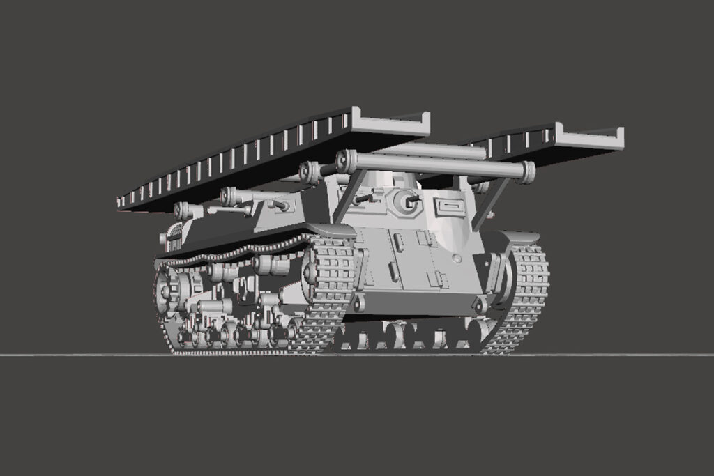 Sōkō Sagyō Ki SS-Otsu Gata Armoured Bridgelayer