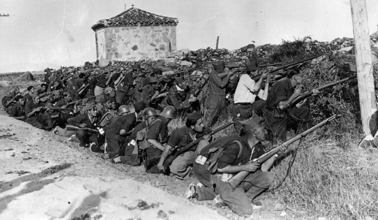 Anarchist Militia in the Guadarrama