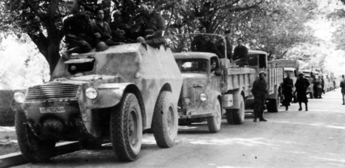 Steel, Rubber & Reality – The Italian Vehicles That Kept the Guns Moving