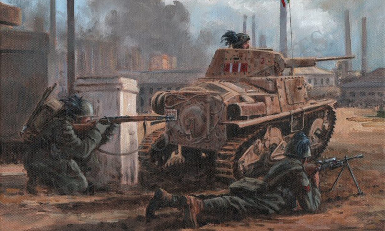 L6-60 & Bersaglieri Russia 1942